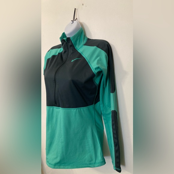 Nike Pro long sleeve jacket green&black - Picture 3 of 11